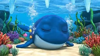 Sleepy Whale Slept on a Floating Iceberg 🐋 | Nursery Rhymes for Kids & Baby Songs