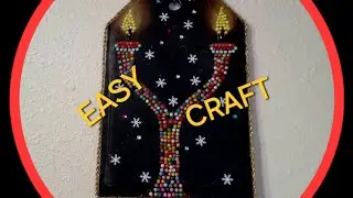 DIY diamond art using leftovers - craft 