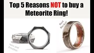 5 Reasons Why You Should Avoid Meteorite Rings  (as your wedding band) Ft. David Yurman Rings