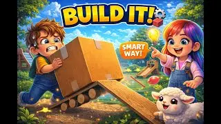 Build It! &ndash; Simple Machines for Kids ⚙️🧱 Alex & Lily: The Toy Fort Challenge