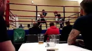 Whittlesey ABC boxing fight Chatteris 26/11/16 round 1