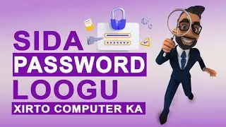 BARO SIDA #password LOOGU XIRO #computer KA | Maan Graphics 2025