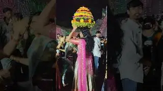 Bhathukamma is not a festival it's an emotion for telangana people 🌸❤️✨#bathukamma2025 #ursugutta