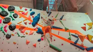 Kletterarena Dresden, Sektor Propellerwand, Kurzer Prozess 6c+/7a
