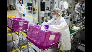 Face Mask Production at Ford's Transmission Plant
