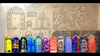 Lady Queen JQ-L14 Stamping Plate Review & Swatches