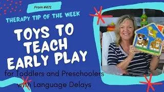 Toys for Speech Therapy for Toddlers | teachmetotalk.com | Laura Mize | Stage 5: Early Symbolic Play
