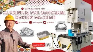 Aluminium Foil Container making machine | How to install the machine ？#punchingmachine#install