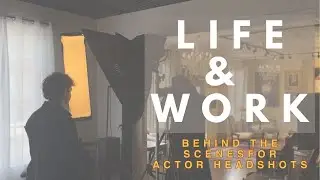 Behind The Scenes From An Actor Headshot Session