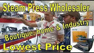 Steam Press Wholesaler. Best Steam Press at Rs 2200/- for Boutique and Business and home uses.