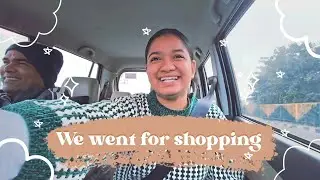 We went for shopping (me&jiju) ✨️