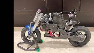 ZH Racing KHB3 upgrade chassis for 1/8 Kyosho R/C Hanging on Rider - Belt Drive!