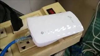 AC750 RE200 Setup on PC TP-Link Range Extender