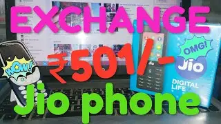 Jio phone ₹501/- monsoon hungama exchange old keypad phone