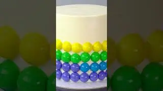 HOT CAKE TREND 2025 Rainbow Pop It Cake Fun Design #shorts #satisfying #cake #trend #2025