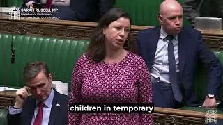 Child Poverty Strategy - House of Commons (8th December 2025) | Sarah Russell MP