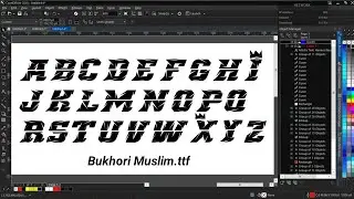 Bagi Bagi font Abjad Lancip terbaru!!!!!