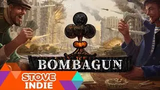 A deceptively simple, post-apocalyptic style of ATOM RPG card game, Bombagun