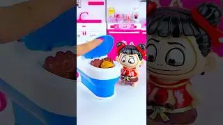 Satisfying with Unboxing Nezha Toilet Toys,  ASMR Videos !  #nezha #shorts #poop