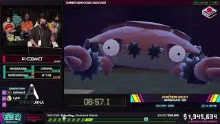 [RU] Pokemon Violet [Victory Road] от @EdDaket - #SGDQ2023