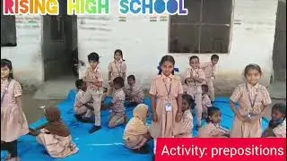 Rising High school 1st class students activity: 