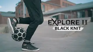 Explore II Black Knit - Freestyle and street football shoes - Promo