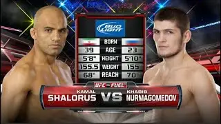 #1 Fight Khabib Nurmanogedov VS Kamal Shalorus