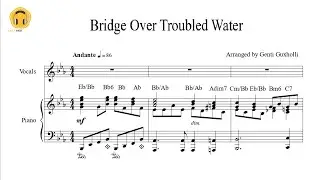 Bridge Over Troubled Water by Simon & Garfunkel (Piano/Vocal/Chords/Sheets)