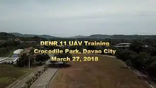 DENR 11Training on  UAV Aerial Mapping, Crocodile Park, Davao City