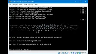 Linux Metasploitable 2.0 in Vm