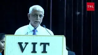 Address by Dr. Thiruvengadam Veeraraghavan, The Weekend Leader - VIT Person of the Year 2017