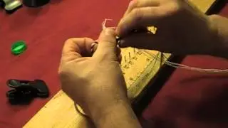Fabricación de una cuerda flemish para arco tradicional  2