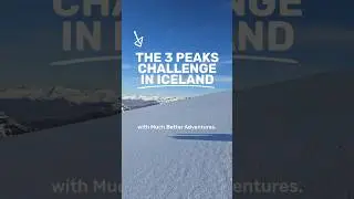 The 3 Peaks Challenge in Iceland #icelandadventure #mountainclimbing