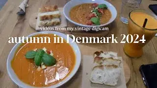 vintage digicam vlog - Autumn 2024 - Denmark - Vintage Digital Camera Vlog - 4k