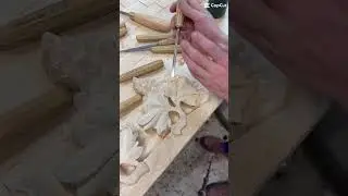 Woodcarving the kosel scenery. 🔥🔥#woodcarving #woodworking #judaica #jewish #art