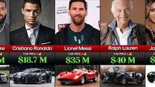 Celebrities & Their Most Expensive Cars 🚗💰