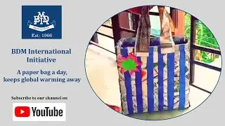 Paper Bag Day 2020 | Students Celebrate Paper Bag Day | How To Make A Paper Bag | BDM International