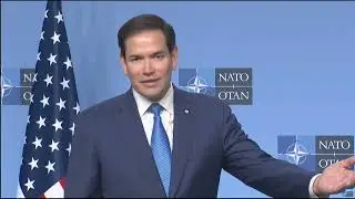 Secretary Rubio meets with NATO Secretary General Mark Rutte 04.03.2025