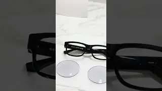 Gucci GG1141O Eyeglasses with custom Grey Filter 10% Prescription Lenses made by Eyespecs #eyewear