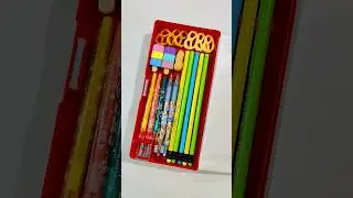 Cute Spiderman Jumbo Geometry Box, Unboxing Pencil Case, Filling Stationery #filling #stationery
