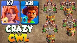 Th16 Root Rider Witch Attack Strategy With Valkyrie | Best Th16 WAR Attack Strategy | Clash of Clans