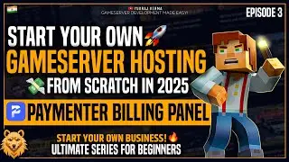 Paymenter Billing Panel Full Setup 2025 + Pterodactyl Integration | Start Hosting Business Ep. 3
