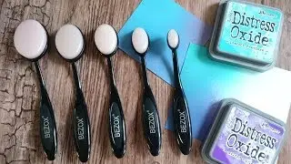 Trying Out Silicone Make Up Brush/Pad for Ink Blending