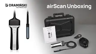 airScan UNBOXING &ndash; wireless ultrasound scanner Dramiński