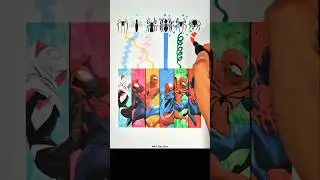 Spider symbol & Spiderman matching puzzle 🕷 #spiderverse #shorts #viralvideo