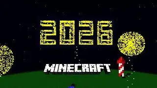 Minecraft: New Year Build Hacks! | FIREWORKS 2026 |  HAPPY YEAR 2026
