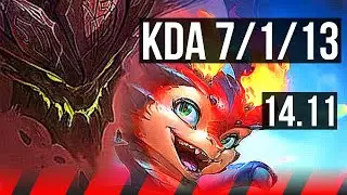 MALPHITE vs SMOLDER (TOP) | 7/1/13, Godlike, Rank 12 | EUW Challenger | 14.11