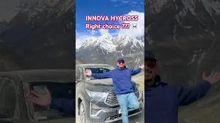 Innova Hycross ✅ or ❌ for mountains #hycross #innovahycross #innova #carreview #toyota #car #travel