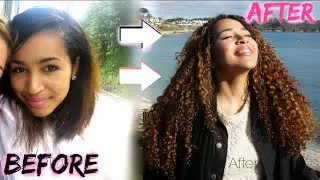 How to Grow Your Hair | Major Heat Damage + Curly Hair