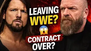 🚨 Breaking AJ Styles Leaves WWE?! Triple H  Another Backstage Drama Revealed 😱